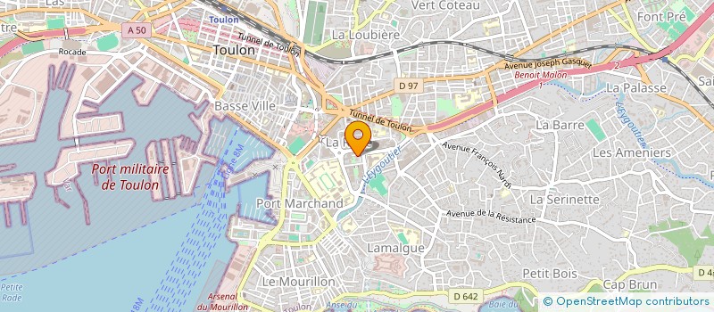 localisation de l'entreprise MONSIEUR JOSEPH LIBASSI à TOULON