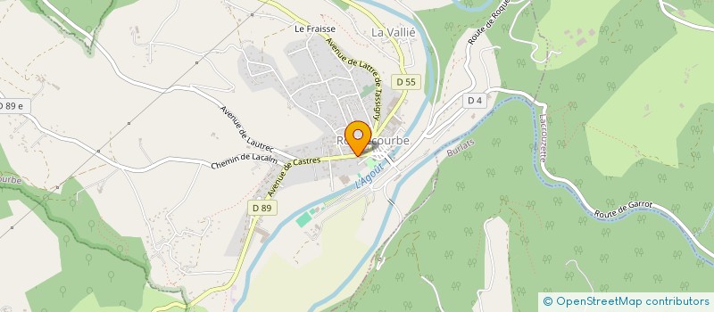 localisation de l'entreprise MONSIEUR JOSEPH LIFFRAUD à LACROUZETTE