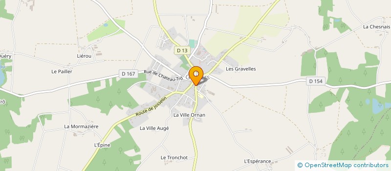 localisation de l'entreprise MONSIEUR JOSEPH LLECH à GUILLIERS