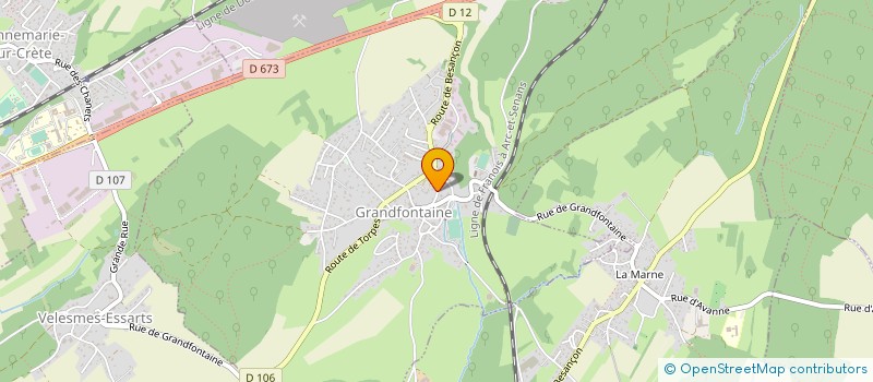 localisation de l'entreprise MONSIEUR JOSEPH LOERSCH à OSSELLE-ROUTELLE
