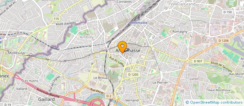 localisation de l'entreprise MONSIEUR JOSEPH LOMBARD  AMBILLY