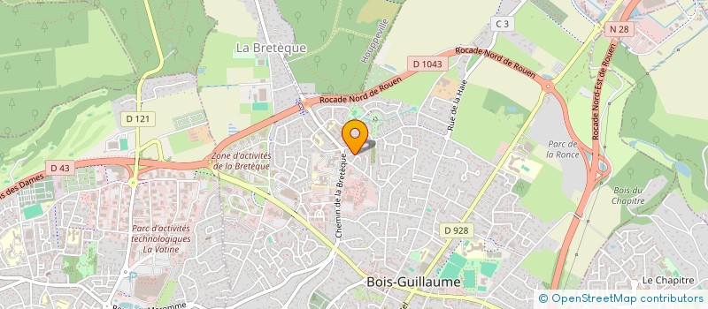 localisation de l'entreprise MONSIEUR JOSEPH LOPEZ à BOIS-GUILLAUME