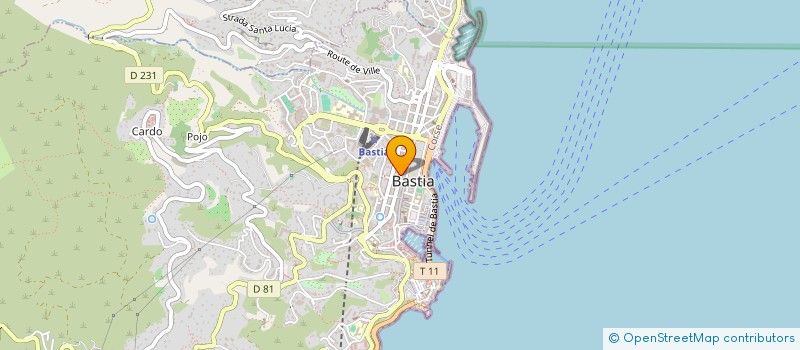localisation de l'entreprise MONSIEUR JOSEPH LORENZI à BASTIA