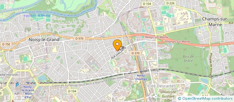 localisation de l'entreprise MONSIEUR JOSEPH LOUISJEAN  NOISY-LE-GRAND