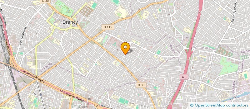 localisation de l'entreprise MONSIEUR JOSEPH LOUISSAINT à DRANCY