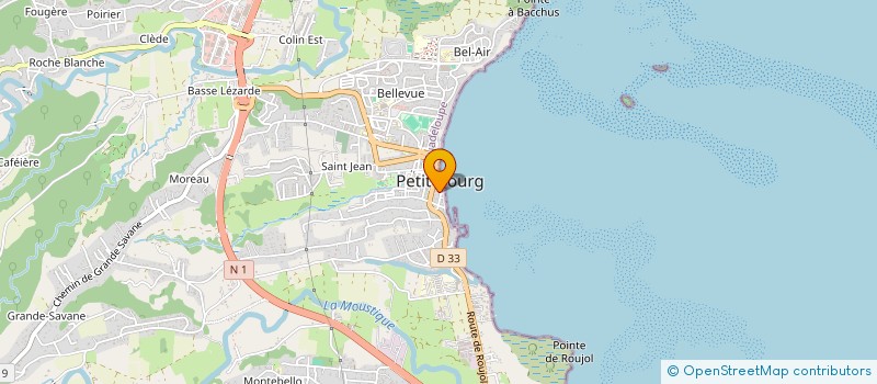 localisation de l'entreprise MONSIEUR JOSEPH LOVINSCU  PETIT-BOURG