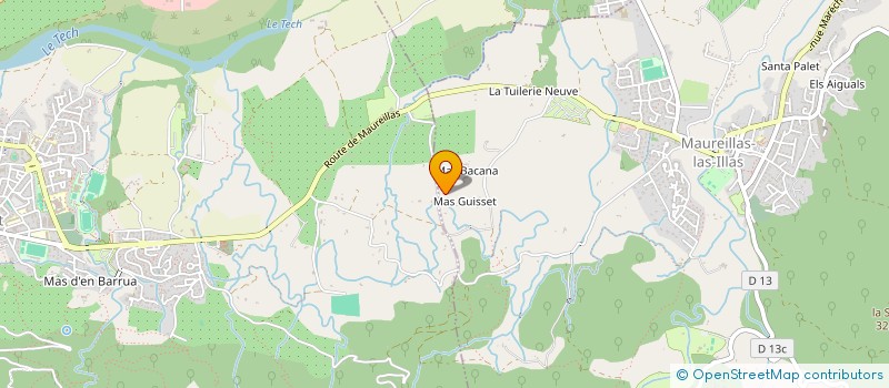 localisation de l'entreprise MONSIEUR JOSEPH LOZANO  MAUREILLAS-LAS-ILLAS