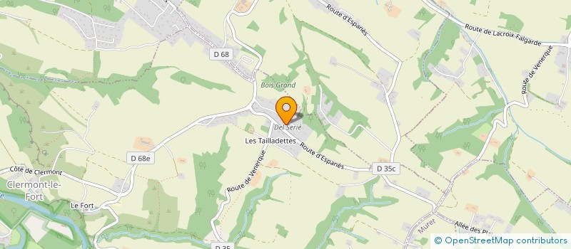 localisation de l'entreprise MONSIEUR JOSEPH LUCCHESE à CLERMONT-LE-FORT