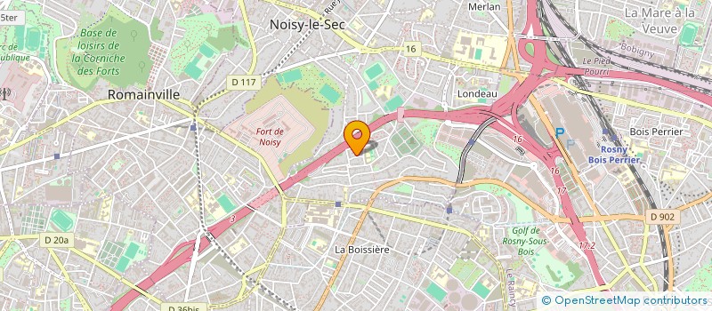 localisation de l'entreprise MONSIEUR JOSEPH LUMAS à NOISY-LE-SEC