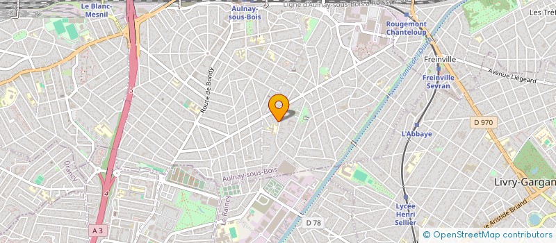 localisation de l'entreprise MONSIEUR JOSEPH MA à AULNAY-SOUS-BOIS