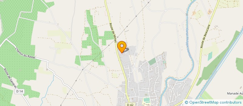 localisation de l'entreprise MONSIEUR JOSEPH MAILLE  SAINT-GILLES