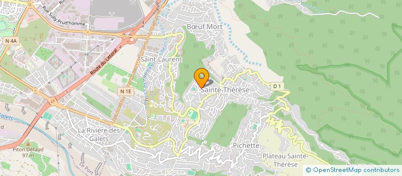 localisation de l'entreprise MONSIEUR JOSEPH MAILLOT à LA POSSESSION