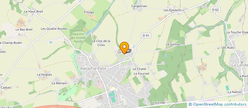localisation de l'entreprise MONSIEUR JOSEPH MALARD à PLELAN-LE-PETIT