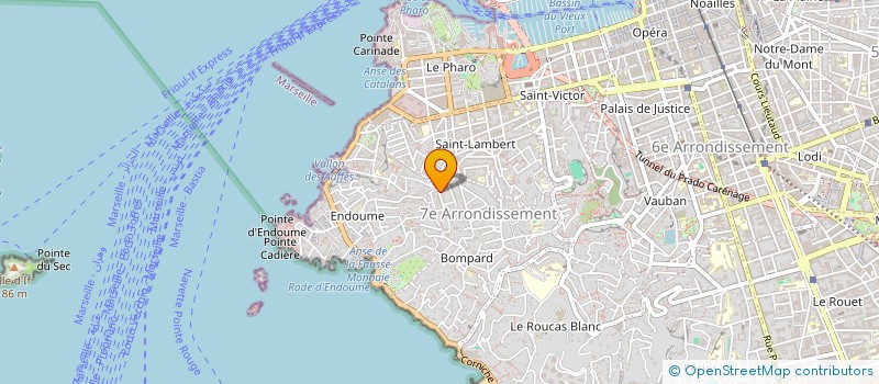 localisation de l'entreprise MONSIEUR JOSEPH MALEK à MARSEILLE