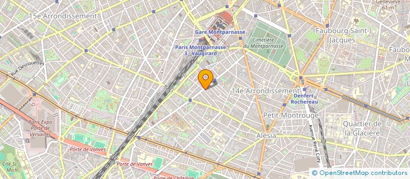 localisation de l'entreprise MONSIEUR JOSEPH MALEVET  PARIS