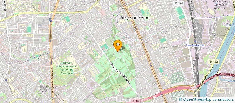 localisation de l'entreprise MONSIEUR JOSEPH MALLA à VITRY-SUR-SEINE