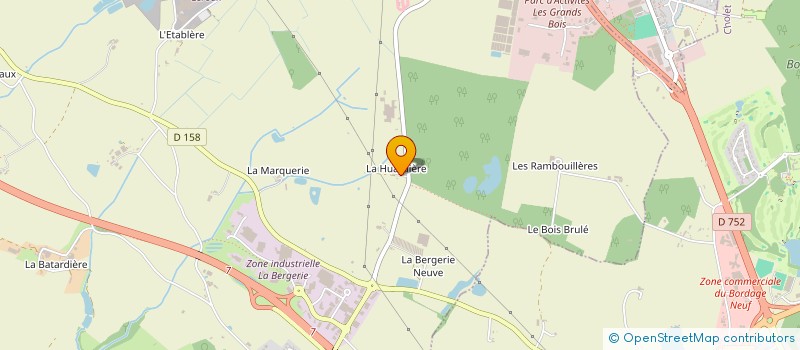 localisation de l'entreprise MONSIEUR JOSEPH MANCEAU à SAINT-CHRISTOPHE-DU-BOIS