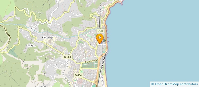 localisation de l'entreprise MONSIEUR JOSEPH MANGINI à BASTIA