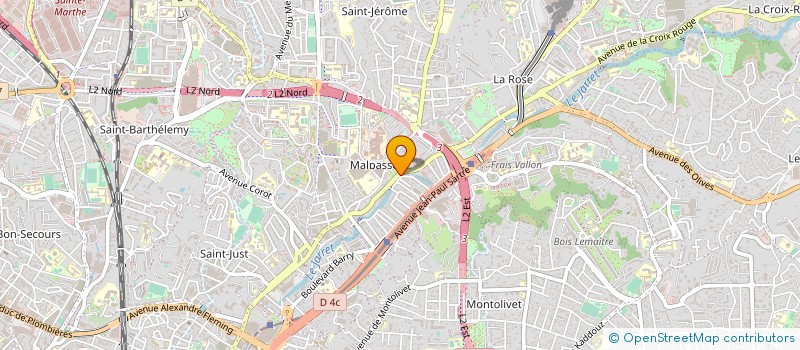 localisation de l'entreprise MONSIEUR JOSEPH MARACHLIAN à MARSEILLE 13EME