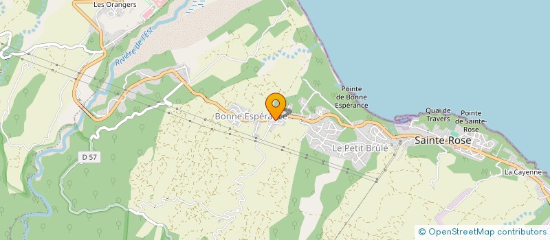 localisation de l'entreprise MONSIEUR JOSEPH MARDAYE  SAINTE-ROSE