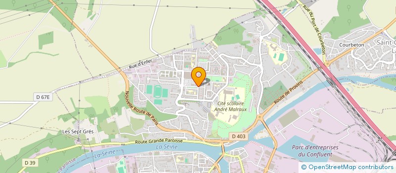 localisation de l'entreprise MONSIEUR JOSEPH MARONNE  MONTEREAU-FAULT-YONNE