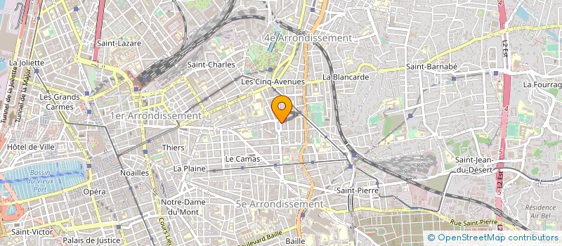localisation de l'entreprise MONSIEUR JOSEPH MARQUES à MARSEILLE