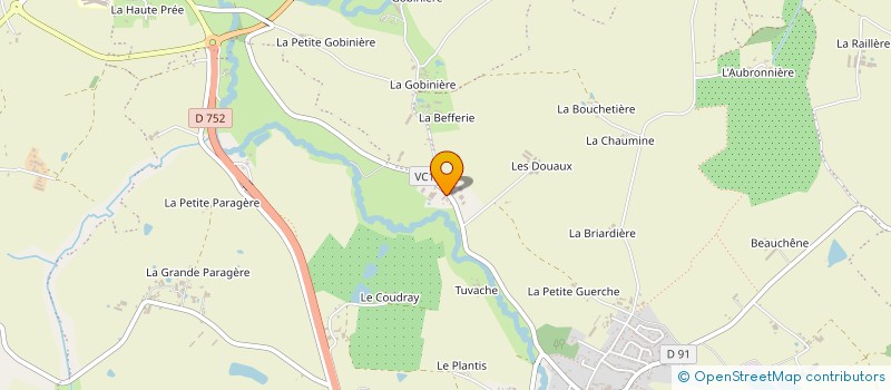 localisation de l'entreprise MONSIEUR JOSEPH MARTIN à BEAUPREAU-EN-MAUGES