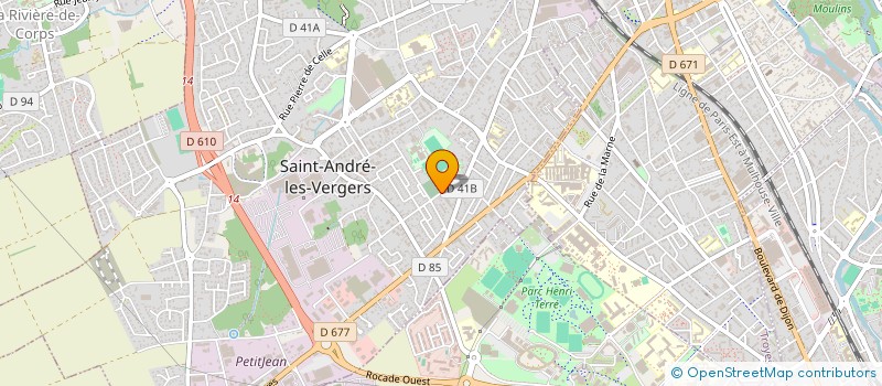 localisation de l'entreprise MONSIEUR JOSEPH MARTIN à SAINT-ANDRE-LES-VERGERS