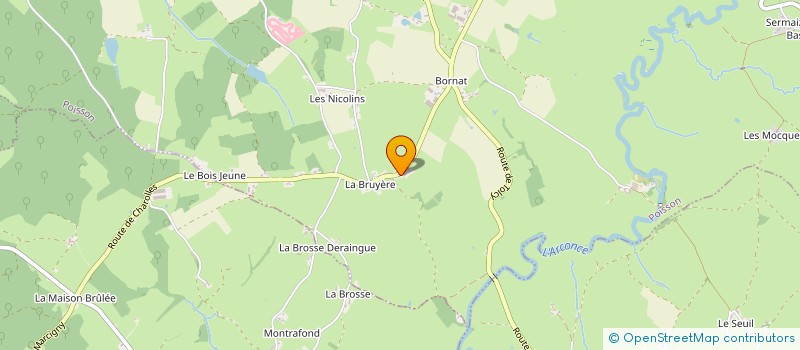 localisation de l'entreprise MONSIEUR JOSEPH MARTIN  POISSON