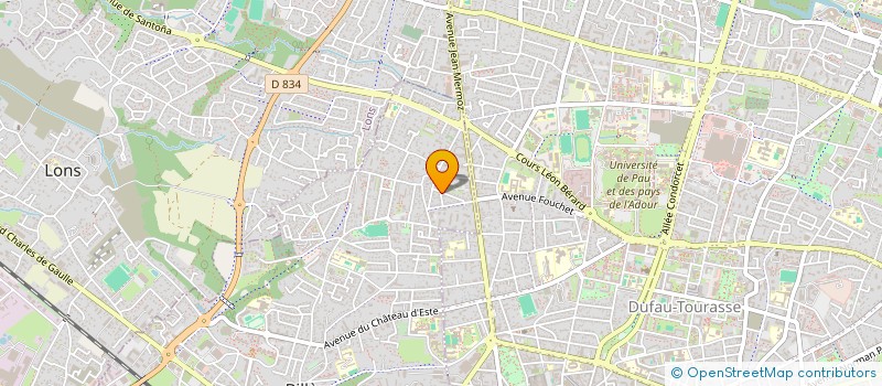 localisation de l'entreprise MONSIEUR JOSEPH MATHIEU à LONS