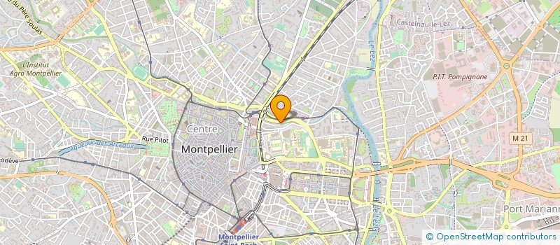 localisation de l'entreprise MONSIEUR JOSEPH MATHIEU à MONTPELLIER