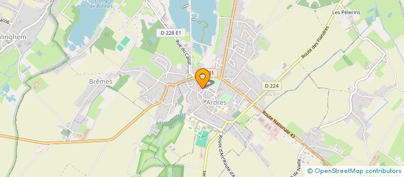 localisation de l'entreprise MONSIEUR JOSEPH MATOUMPA  ARDRES