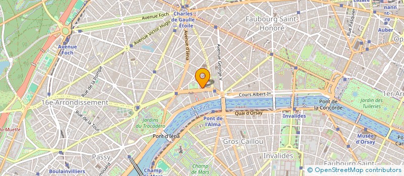 localisation de l'entreprise MONSIEUR JOSEPH MATTEI  PARIS