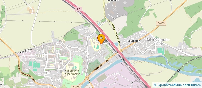 localisation de l'entreprise MONSIEUR JOSEPH MAURANGE  MONTEREAU-FAULT-YONNE