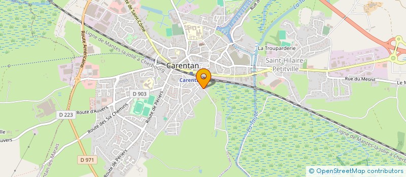 localisation de l'entreprise MONSIEUR JOSEPH MAYER  CARENTAN-LES-MARAIS