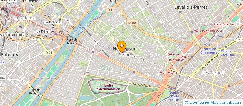 localisation de l'entreprise MONSIEUR JOSEPH MEGAIDES à NEUILLY-SUR-SEINE