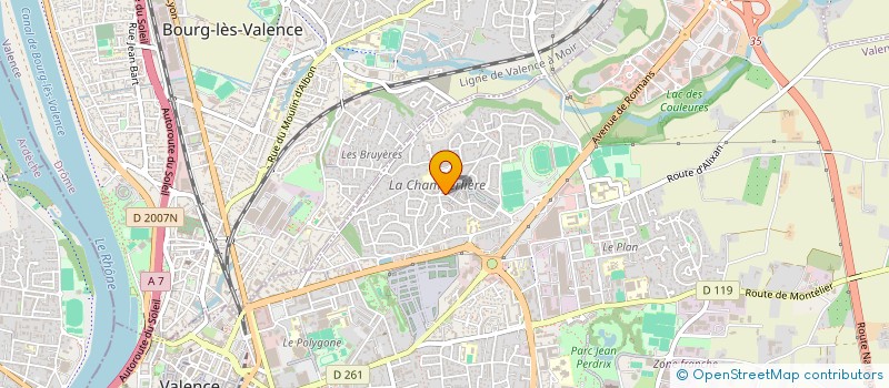 localisation de l'entreprise MONSIEUR JOSEPH MELLINA à VALENCE