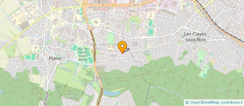 localisation de l'entreprise MONSIEUR JOSEPH MENDOGNI  PLAISIR