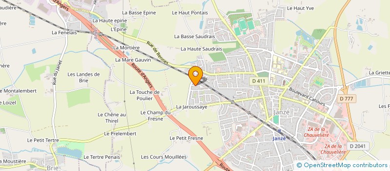 localisation de l'entreprise MONSIEUR JOSEPH MENEUST  CORPS-NUDS