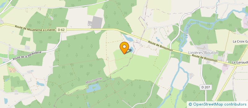 localisation de l'entreprise MONSIEUR JOSEPH MEUNIER  MOULIHERNE