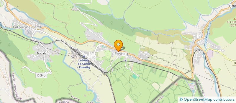 localisation de l'entreprise MONSIEUR JOSEPH MEYA  ENVEITG