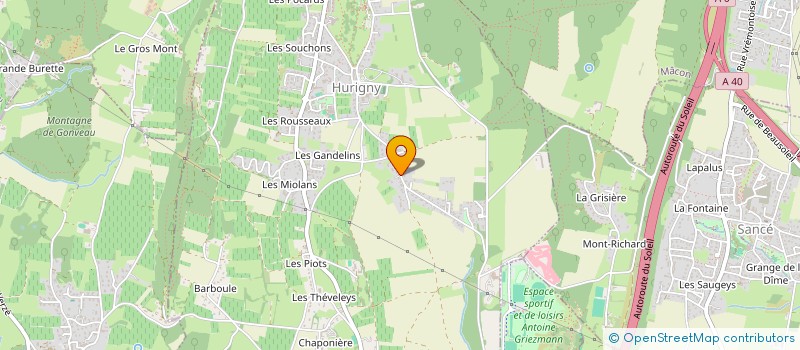 localisation de l'entreprise MONSIEUR JOSEPH MICCO  HURIGNY