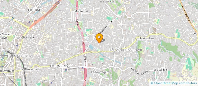 localisation de l'entreprise MONSIEUR JOSEPH MICELI à MARSEILLE