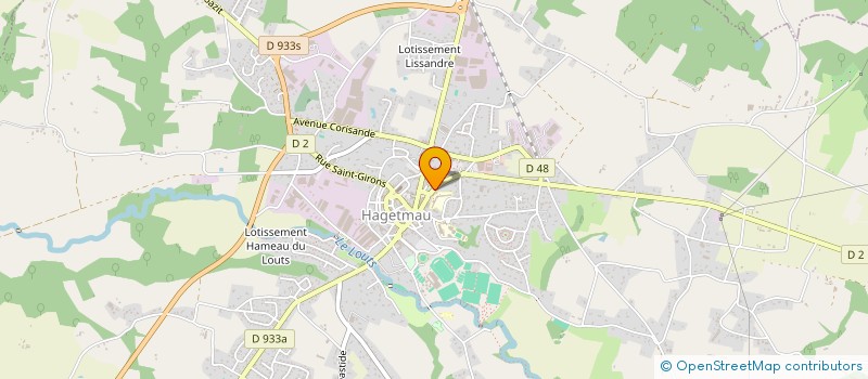 localisation de l'entreprise MONSIEUR JOSEPH-MICHEL NASSANS  BEYRIES