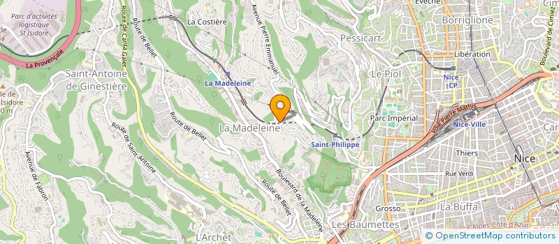 localisation de l'entreprise MONSIEUR JOSEPH MINACORI  NICE