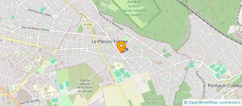 localisation de l'entreprise MONSIEUR JOSEPH MIRABILE à LE PLESSIS-TREVISE
