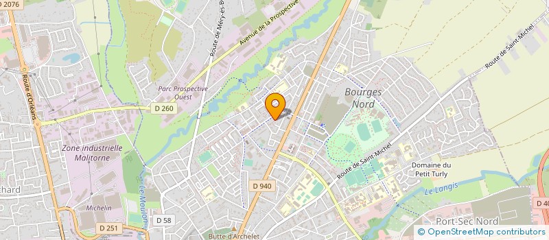 localisation de l'entreprise MONSIEUR JOSEPH MOISE  BOURGES