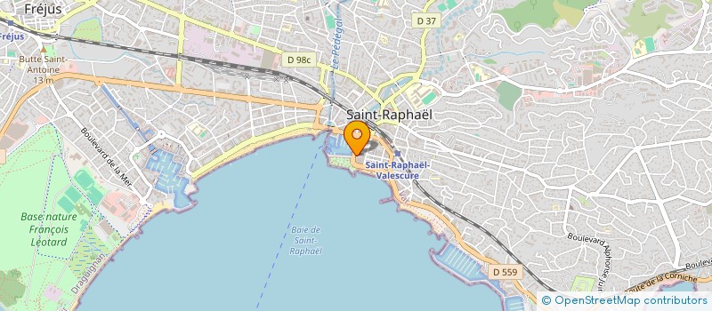 localisation de l'entreprise MONSIEUR JOSEPH MOLINA  SAINT-RAPHAEL