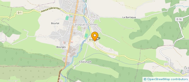 localisation de l'entreprise MONSIEUR JOSEPH MORALES à LAROQUE-D'OLMES
