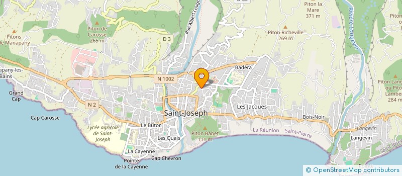 localisation de l'entreprise MONSIEUR JOSEPH MOREL à SAINT-JOSEPH